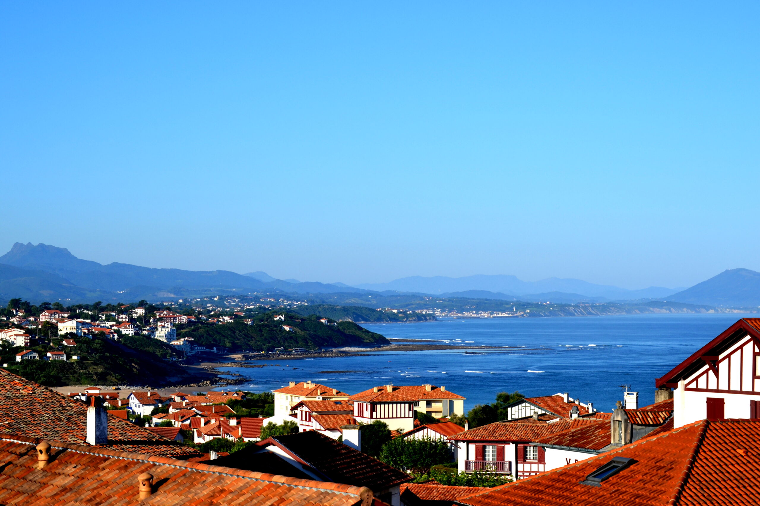 Plage de Bidart, village de Bidart, Hôtel Itsas Mendia